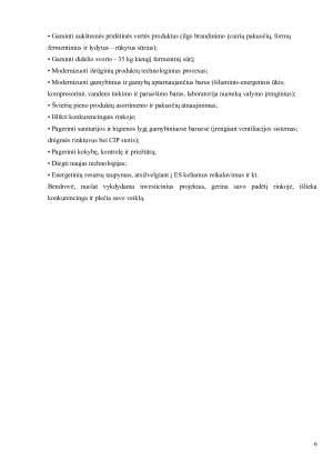 AB „ROKIŠKIO SŪRIS“ ANALIZĖ. Paveikslėlis 6