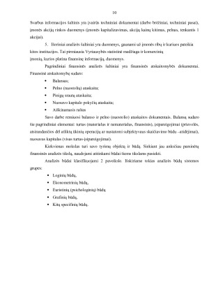 AB „Rokiškio sūris“ finansinės veiklos analizė. Paveikslėlis 10