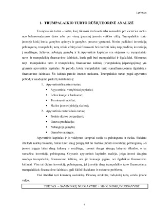 AB „ROKIŠKIO SŪRIS“ TRUMPALAIKIO TURTO ANALIZĖ IR VALDYMAS. Paveikslėlis 4
