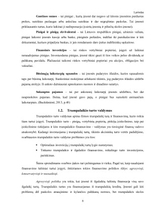 AB „ROKIŠKIO SŪRIS“ TRUMPALAIKIO TURTO ANALIZĖ IR VALDYMAS. Paveikslėlis 6