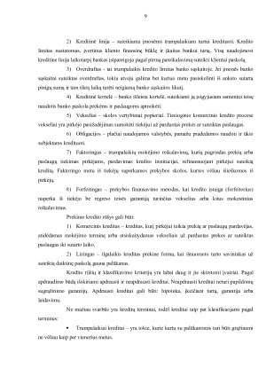 BŪSTO KREDITAVIMAS. Paveikslėlis 9
