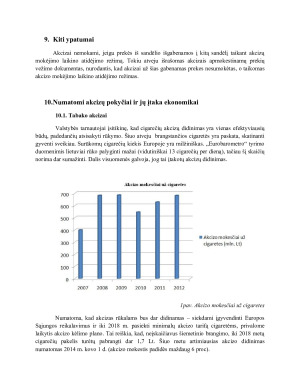 Akcizų mokesčio reglamentavimas ir taikymo analizė. Paveikslėlis 7