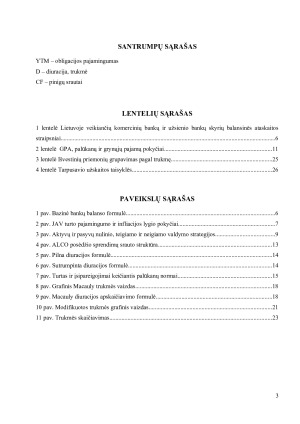AKTYVŲ PASYVŲ VALDYMAS BANKE BEI DIURACIJOS METODAI. Paveikslėlis 3
