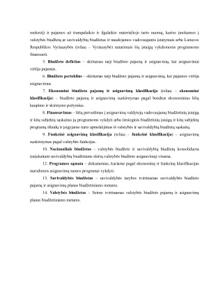 Asignavimų valdytojų biudžeto sudarymo principai. Paveikslėlis 5