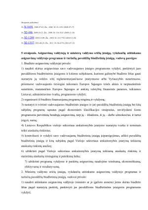 Asignavimų valdytojų biudžeto sudarymo principai. Paveikslėlis 7