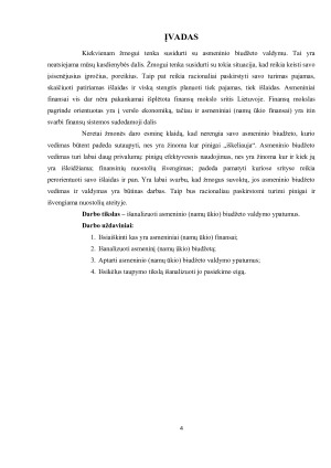 ASMENINIO (NAMŲ ŪKIŲ) BIUDŽETO VALDYMO YPATUMAI. Paveikslėlis 4