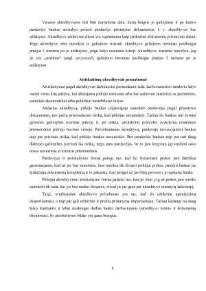 ATSISKAITYMŲ AKREDITYVAIS PROCEDŪRA. Paveikslėlis 8