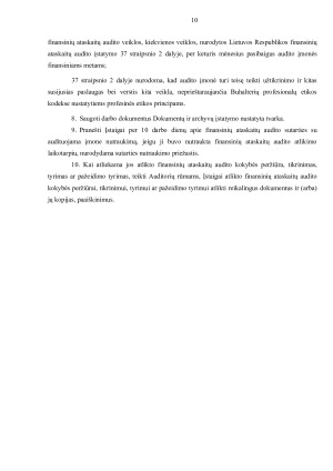 AUDITO ĮMONIŲ VEIKLA LIETUVOJE. Paveikslėlis 10