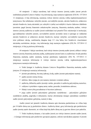 AUDITO ĮMONIŲ VEIKLA LIETUVOJE. Paveikslėlis 9