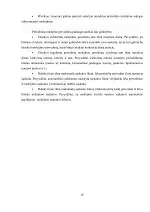 BANKO VYKDOMŲ MOKĖJIMO PAVEDIMŲ ANALIZĖ. Paveikslėlis 10