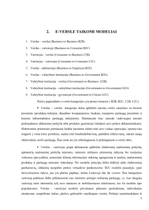 E-verslo dinamika ir perspektyvos Lietuvoje. Paveikslėlis 5