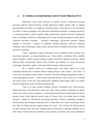E-verslo dinamika ir perspektyvos Lietuvoje. Paveikslėlis 9