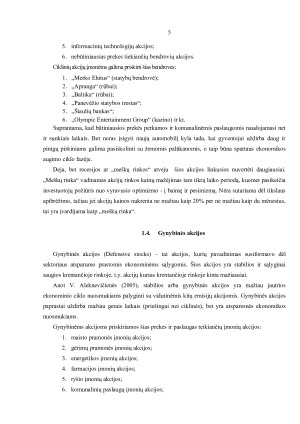 CIKLINĖS IR GYNYBINĖS AKCIJOS. Paveikslėlis 6