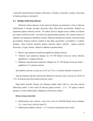 Danijos mokesčių sistemos analizė, jos ypatumai. Viešojo sektoriaus problemos Danijoje. Paveikslėlis 6