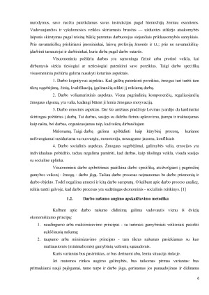 Darbo našumas ir jo kitimas Lietuvoje. Paveikslėlis 6