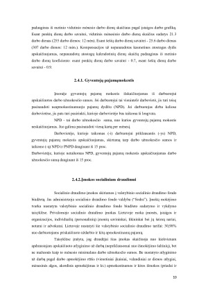 Darbo užmokesčio apskaitos analizė. Paveikslėlis 9