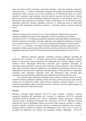 Delspinigiai, kaip mokestinės prievolės įvykdymo užtikrinimo būdas. Paveikslėlis 9