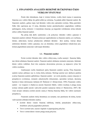 EDIKO ŪKIO FINANSINĖ ANALIZĖ. Paveikslėlis 5