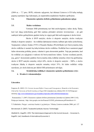 EINAMOSIOS SĄSKAITOS DEFICITO PRIIMTINUMO VERTINIMO SISTEMA. Paveikslėlis 10