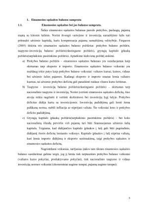 EINAMOSIOS SĄSKAITOS DEFICITO PRIIMTINUMO VERTINIMO SISTEMA. Paveikslėlis 5