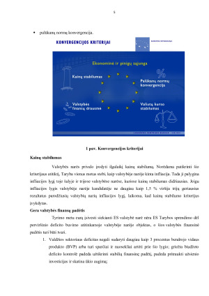 EURO ĮVEDIMO GALIMYBĖS LIETUVOJE. Paveikslėlis 5