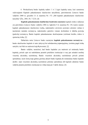 Europos Sąjungos šalies – Italijos – Centrinio banko reikalavimai kapitalo rizikos valdymui. Paveikslėlis 6