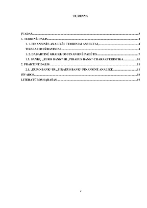 GRAIKIJOS FINANSINĖ ANALIZĖ. Paveikslėlis 2