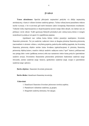 Finansinės išvestinės priemonės. Paveikslėlis 2