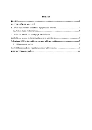 Finansinės rizikos rūšys pagal Basel 3 (2) ir palūkanų normos rizikos valdymo metodai. Paveikslėlis 2