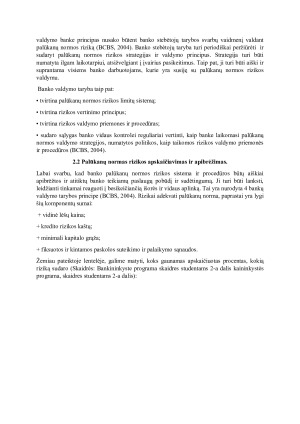 Finansinės rizikos rūšys pagal Basel 3 (2) ir palūkanų normos rizikos valdymo metodai. Paveikslėlis 6