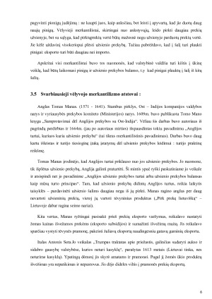 FINANSINIŲ TEORIJŲ RAIDA. MERKANTILIZMAS. Paveikslėlis 6