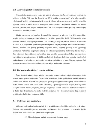 FINANSINIŲ TEORIJŲ RAIDA. MERKANTILIZMAS. Paveikslėlis 9