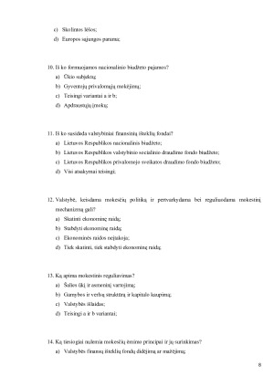 Finansų pagrindai ir pinigų laiko vertės uždaviniai. Paveikslėlis 8