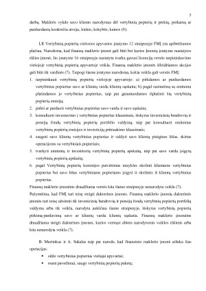 FMĮ TIPAI, BIRŽOS MOKESČIAI, RINKOS SANDORIŲ KAŠTAI. Paveikslėlis 5