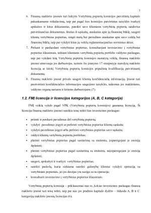 FMĮ TIPAI, BIRŽOS MOKESČIAI, RINKOS SANDORIŲ KAŠTAI. Paveikslėlis 7