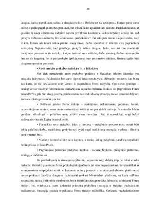 FOREX UŽSIENIO VALIUTŲ RINKOS. Paveikslėlis 10