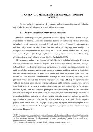 GYVENTOJO MOKESTINĖS NEPRIEMOKOS PRIPPAŽINIMAS BEVILTIŠKA PAGRINDAI, TEISINĖ REIKŠMĖ IR PASEKMĖS. Paveikslėlis 10