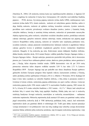 GYVENTOJO MOKESTINĖS NEPRIEMOKOS PRIPPAŽINIMAS BEVILTIŠKA PAGRINDAI, TEISINĖ REIKŠMĖ IR PASEKMĖS. Paveikslėlis 8