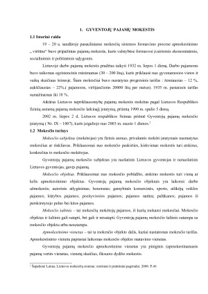 GYVENTOJŲ PAJAMŲ IR PAVELDĖTO TURTO MOKESČIŲ ANALIZĖ. Paveikslėlis 3