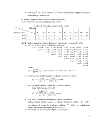 Ranginė koreliacija. Paveikslėlis 6