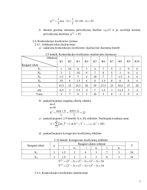 Ranginė koreliacija. Paveikslėlis 7