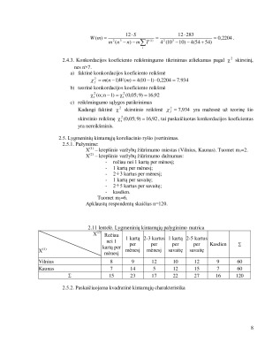 Ranginė koreliacija. Paveikslėlis 8
