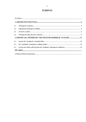 ĮMONĖS PELNINGUMAS IR JO REGULIAVIMO BŪDAI. Paveikslėlis 2