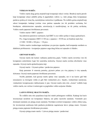 ĮMONĖS PELNINGUMAS IR JO REGULIAVIMO BŪDAI. Paveikslėlis 7