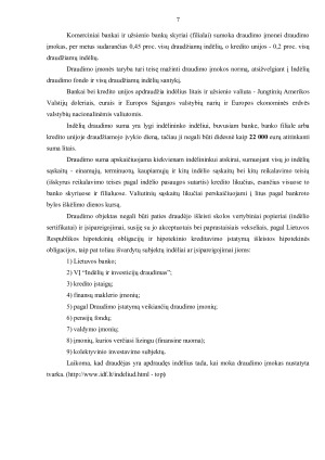 INDĖLIŲ RŪŠYS IR PALŪKANOS UŽ INDĖLIUS LIETUVOS BANKUOSE. INDĖLIŲ DRAUDIMAS. Paveikslėlis 7