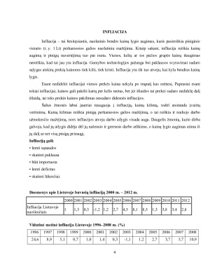 Infliacijos pasekmės Lietuvoje. Paveikslėlis 3