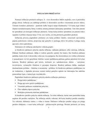 Infliacijos pasekmės Lietuvoje. Paveikslėlis 6