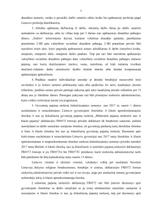 INFORMACIJA, KURIĄ PRIVALU PATEIKTI VALSTYBINEI MOKESČIŲ INSPEKCIJAI. Paveikslėlis 5