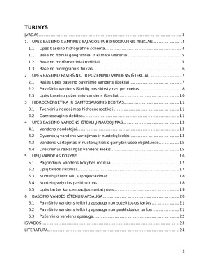 Rašės upės baseino vandens išteklių naudojimas ir apsauga. Paveikslėlis 2