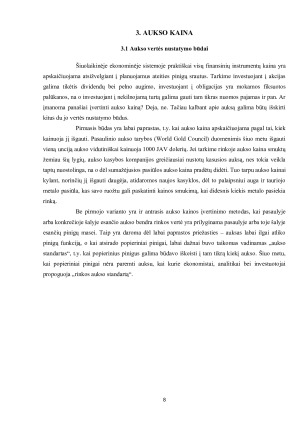 INVESTICIJOS Į AUKSĄ. Paveikslėlis 8